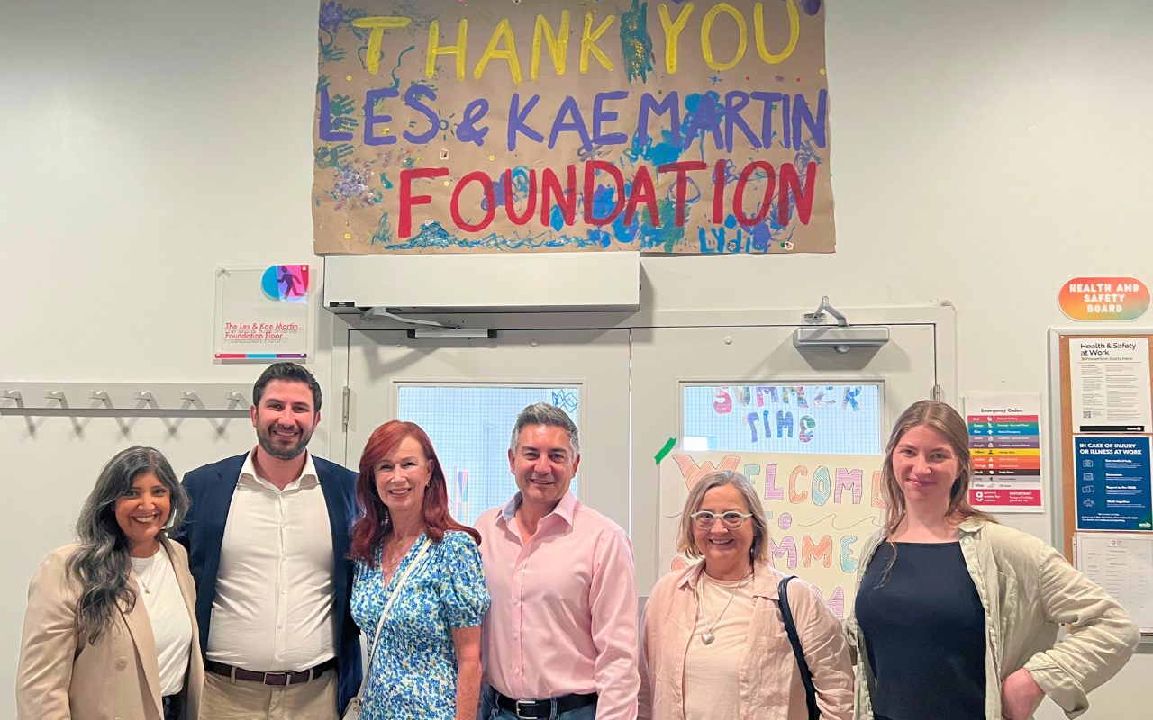 Les & Kae Martin Foundation Floor Inaugration