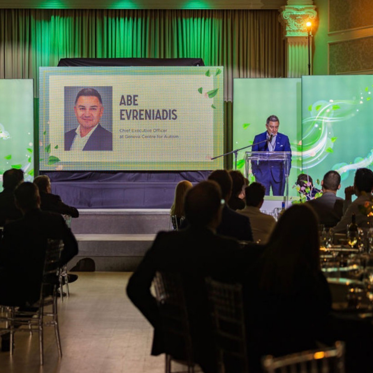 CEO of Geneva Centre for Autism at ICON Gala Event